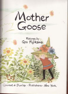 Mother GOOSE Pictures by Gyo Fujikawa Hardcover 1968