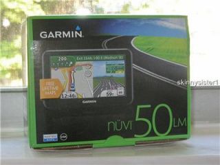 GARMIN NUVI 50LM PORTABLE GPS W/ LIFETIME MAP UPDATES~NEW IN BOX