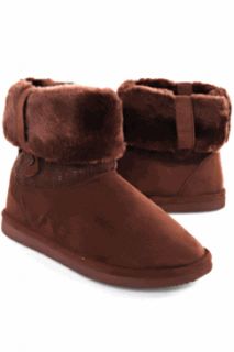 DbDk Ankle Calf Boot Women Brown Furry Boots Fumi 3