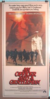 An Officer and A Gentleman Movie Poster 82 Richard Gere