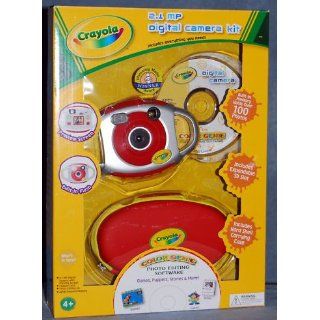 New Crayola 2 1 Megapixel Digital Camera Kit Toy Gift