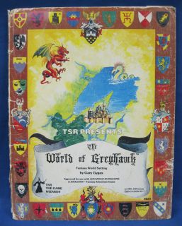 The World of Greyhawk Campaign Setting RPG Book Gary Gygax D D