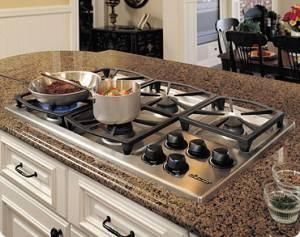 gas cooktop with 5 sealed burners liquid propane high altitude