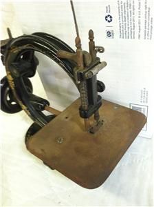 Antique Willcox & Gibbs Table Clamp Chain Stitch Sewing Machine BEST