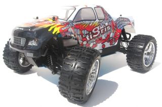 Nitro Gas RC Truck 4WD Buggy 1 10 Car New 2 4G Monster