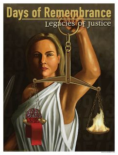 Holocaust Days Of Remembrance Justice 2006 Poster