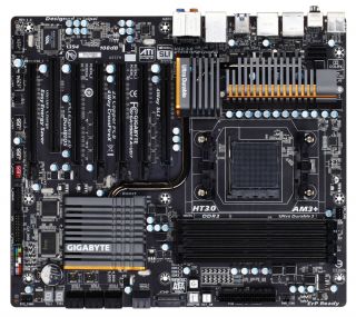 Gigabyte GA 990FXA UD7 rev. 1.x E ATX Motherboard AM3+ AM3 DDR3 SATA