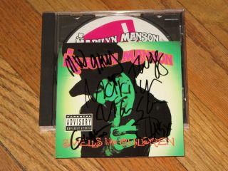  Signed Smells Like Children CD Autographed 1995 Twiggy Gacy