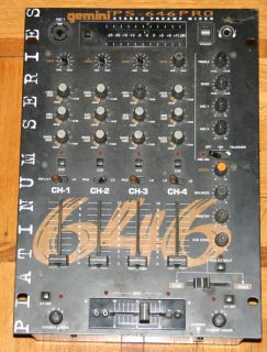  Gemini PS 646 Pro Stereo Preamp Mixer