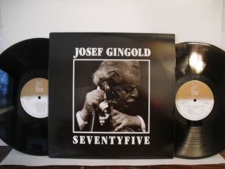 Josef Gingold Seventyfive Red Bud Records RB1017