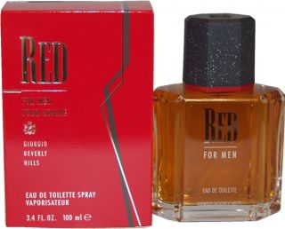 Red by Giorgio Beverly Hills for Men 3 4 oz EDT Spray 102234108320