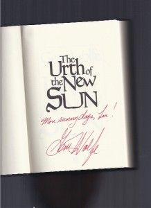 The Urth of The New Sun by Gene Wolfe 1st HC Signed Tale of Severian