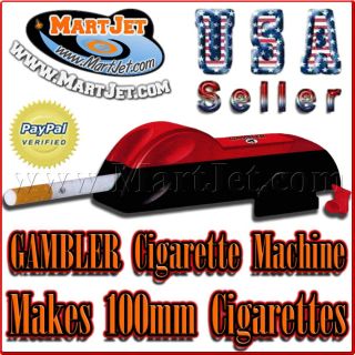 Gambler Cigarettes Maker Rolling Making Tobacco Injector Machine 100S