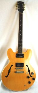 Gibson ES 333 Blond Semi Hollow Body Electric Guitar with Hardshell