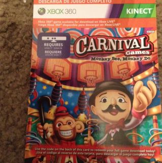 Xbox 360 Carnival Games Full Game  Code Sent Worldwide