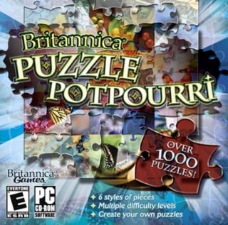  Entertaining Challenging JIGSAW PUZZLES by Britannica Games NEW for PC