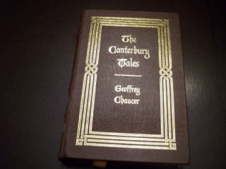 the canterbury tales geoffrey chaucer easton press