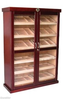  Style Display Full Glass Front Cabinet 5000ct Cigar Humidor
