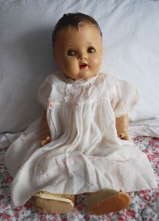 Sweet 1930s 1940s 20 Compo Composition Baby Doll TLC
