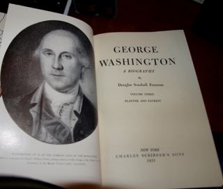 Douglas Freeman 1st Edition Signed George Washington