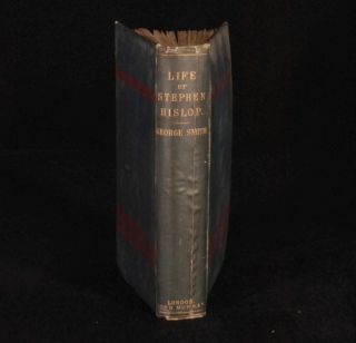 1888 Life of Stephen Hislop George Smith