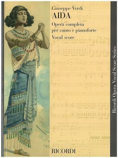 Giuseppe Verdi Aida Opera Vocal Score
