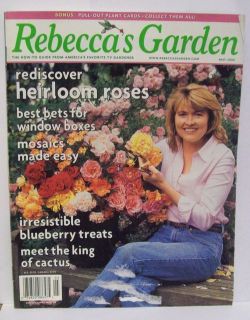 Magazine Back Issue Rebeccas Garden Roses May 2000