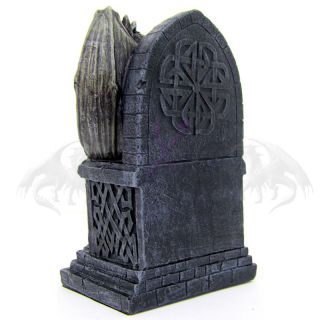 Gargoyle King on His Throne Protecting The WORLD  TR5757 Mini 18cm