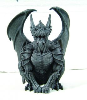 Guardian Gargoyle Winged Statue Figurine Gothic Decor