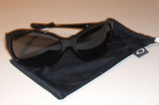 Womens Oakley Eyewear Abandon Black Sunglasses New