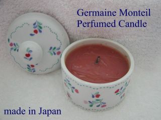 Vintage Germaine Monteil Perfume Candle RARE Awesome