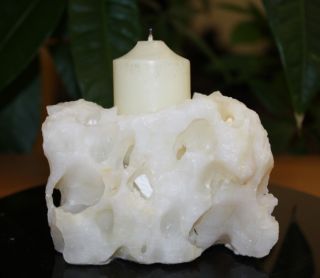 Calcite Candle Holder Good Fengshui Ideal Gift CCH 04