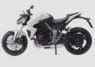 Motorcycle Model 1 12 New Honda CB1000R White Diecast