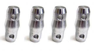 Global Truss 5002 Double Ended Conical Coupler 4 Pack for F33 F34 F44