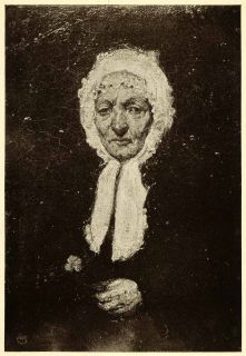  Abbott McNeill Whistler Art Oil Painting Gerard Mother Portrait