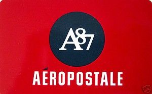 Aeropostale or PS Gift Card Credit Balance Value $54 50
