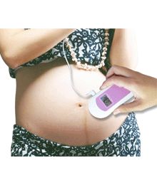 Baby Sound Fetal Doppler Fetal Heart Monitor Free Gel