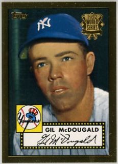Gil McDougald Yankees 2002 Topps 1952 Reprints