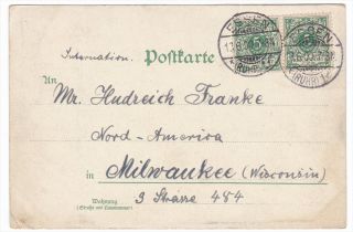 Germany Gruss Aus Essen Krupps Gusstahlfabrik 1900 Colored Postcard