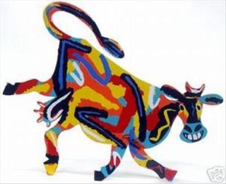 David Gerstein LArt Elza Cow Vache Metal Sculpture