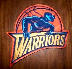 Golden State Warriors NBA Basketball Jacket Patch
