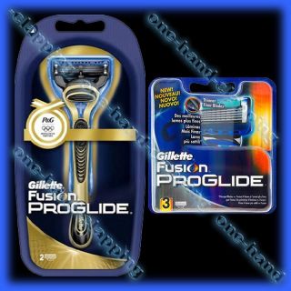 Gillette Fusion ProGlide Golden Edition Manual Razor Handle 5 Blade