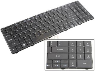 Genuine Acer Aspire 5516 5517 US Keyboard NSK GF01D Black