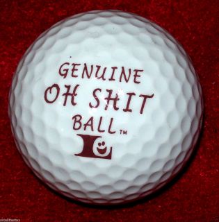Golf Ball Funny Vintage Gag Gifts Oboy Products L K Great Golf Gift
