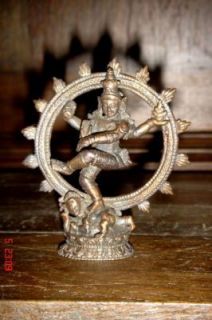 Hindu God Shiva Natraj Miniature Dances Bronze