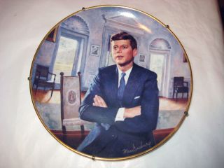  Limited Edition Plate JFK Profile in Courage by Max Ginsburg