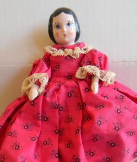 Sweet Ruth Gibbs China Head Doll Vintage Great Outfit