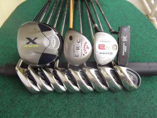 Callaway X TaylorMade Burner Hybrid TP Irons Driver Wood Complete Golf