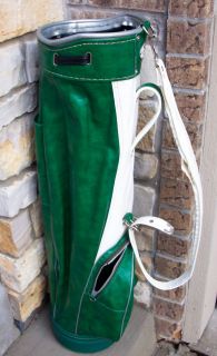 RARE Vintage Jack Nicklaus Leather Golf Bag MacGregor USA