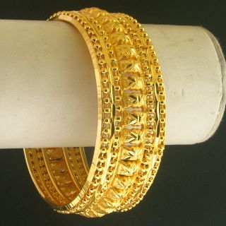 Gorgeous Gold Plated 1 PC New Bangle Bracelet Size 2 6 BN4154 BB ECL